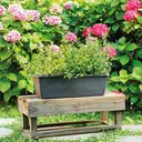 DEROMA Support de plante Day R, anthracite, 60 cm image 2