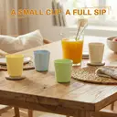 Home Use Compact & Portable Drinking & Juice Cup, 300 mL, Pack of 4 image 2