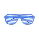 Unique Party Neon Shutter Shade Glasses, 4 Pack image 4