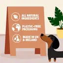 Denzel's Peanut Butter Brownie Soft Baked Bars 60g image 3