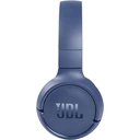 JBL Tune 510 BT, casque supra-auriculaire Bluetooth pliable, bleu, appels mains libres, autonomie 40 heures image 7