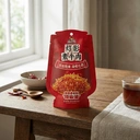 Hao Ba Shi Lamp Shadow Plant-Based Beef Snack Hot & Spicy Flavor 90g image 2