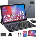 TABWEE T20 Tablet mit 10,1-Zoll-Incell-Display, 24 GB (8+16) RAM + 256 GB ROM/2 TB TF, Gemini AI, T606 Octa-Core-Prozessor + 8-MP-Kamera, 5000 mAh, Widevine L1, 2-in-1-Tablet mit Tastatur/Maus/Stift image 1