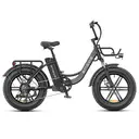 ENGWE L20 BOOST Foldable Electric Bikefat 250W  48V 13AH battery E-Mountain bike 20 Fat Tire ENGWE L20 BOOST（black） image 1
