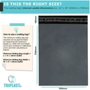 Triplast Mailing Bags 22x30" Grey Pack of 50 image 1