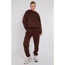 Third Avenue Oversized Fleece Pullover Hoodie - Vintage Brown image 5