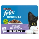 Felix Original Mixed Selection in Gravy Wet Cat Food 12x85g image 2