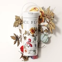 GOOM Gobelet Série Art Life, motif fleur, blanc, 600 ml, offre annuelle, idées cadeaux top image 1