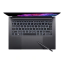 Acer Swift X 14 SFX14-73G - Intel Core Ultra 7 - 255H / jusqu'à 5.1 GHz - Win 11 Home - GeForce RTX 5050 - 16 Go RAM - 1.024 To SSD QLC, NVMe - 14.5" OLED écran tactile 2880 x 1800 (WQXGA+) @ 120 Hz - Wi-Fi 6E, Bluetooth - gris titane image 3