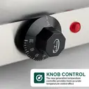 Huacan Réchaud Buffet Isotherme en Acier Inoxydable, Bassine de Service Chauffante Électrique, 1 pièce image 2