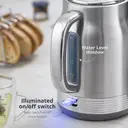 Swan Retro Revive Jug Kettle, 1.7L, Rapid Boil, Easy Pour, 3KW, Vintage, Stainless Steel - SK19025SS image 3