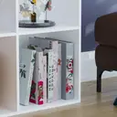 Vida Designs Bookcase Durham 9 Cube White image 4