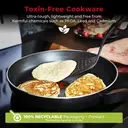 Tower Smart Start Gourmet 5 Piece Cookware Set - Black image 5