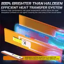 ENdureLite  H7 LED  Light Bulb, 300% Brighter 6000K White Simply Plug n Play, Fan Cooling LED Bulbs for Cars, Pack of 2 image 5