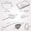 TEANAGOO Kit matcha cérémonie avec fouet et bol, 7 pièces - Dégradé vert rose image 8