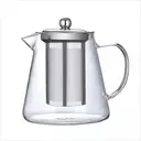 Huacan Glass Teapot for Gongfu Tea Brewing, Home Use, Heatproof, Filtered Flower Tea Pot 750ml image 0