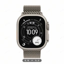 APPLE Watch Ultra 3 GPS + Cellular 49mm Natur Titan Gehäuse mit Natürlichem Mailänder Armband - Mittel image 1