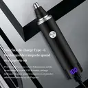 Sparoma Tondeuse Nez & Visage 3-en-1 Homme – Tondeuse Nez et Oreilles avec Tondeuse Sourcils & Précision, Moteur 7800 RPM, Autonomie 120 min, IPX7 Étanche, Lames Inox, Affichage LED, Recharge USB-C – TC-016, Noir image 9