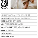 The Lab Co. Baby Wash 1 Litre. For up to 64 washes. Non-Bio Liquid Laundry Detergent for washing machines and hand washing. Plant Based. Fresh Cotton Fragrance. image 3