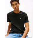 Tommy Hilfiger TJM T-shirt ajusté en jersey à col rond - Noir - Taille XS image 2
