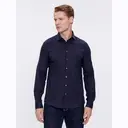 CALVIN KLEIN Easy Care Chemise Ajustée Night Sky 39  image 1