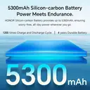 HONOR 400 5G Smartphone Android 15, caméra IA super zoom 200 MP, 6,55 pouces, 8 Go + 256 Go, écran 5000 nits, double SIM - Noir image 5