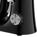 AUCMA staande mixer, 6 liter, 6 snelheidsstanden, kantelbare kop, 3-in-1 staande mixer met mengkom, deeghaak, garde en menghaak, mixer voor bakken, taart, brood, pizza, gebak, pasta en de meeste huishoudelijke koks, 450 W DC-motor van zuiver koper (6 liter, zwart) image 9
