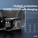 PAVAREAL K103 British Standard 22.5W Fully Compatible Black Charger Lightning Set image 2