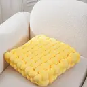 MEROPE, Coussin de Soutien Nœuds Polyester/Élasthanne, 40 cm, Jaune, 1 Pack image 5