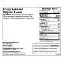 Taokaenoi Crispy Seaweed - Original 32g image 3