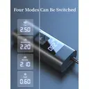 6000mAh Dual Power Digital Display Air Pump, Mini Portable with LED Light, Suitable for Inflating Car, Motorcycle, and Bicycle Tires, and Ball Inflators image 4