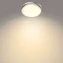 Philips Ceiling Light LED Luminaire Doris Bathroom Warm White 17W Chrome D:31.3cm image 3