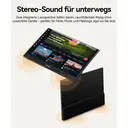 KOORUI 15,6 Zoll tragbarer Monitor, FHD IPS, HDMI/USB-C, Augenschonender Bildschirm für PC, Laptop, Xbox, Mac, PS 3/4/5 - E1511A image 2