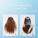 Huikeda High-Speed Hair Dryer, 110,000 R/PM Ionic Blow Dryer with Brushless Motor, 1500W Fast Drying with 360° Magnetic Nozzle, Intelligent Temperature Control for travel & Home, Ultra-Lightweight  image 4