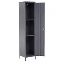 Interiors by Premier Storage Locker Academy Metal Cabinet Grey Tall image 3