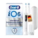 Oral-B iO 6N Elektrische Aufsteckbürste mit Wiederaufladefunktion, Weiß – KI – Interaktives Display – Drucksensor image 0