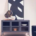 Interiors by Premier Sideboard Acier Metal Grey image 2