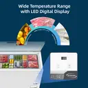 CHiQ JKR299DWE 299L Chest Freezer - Digital Inverter - White image 6