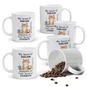 Alphynix 1 pièce, mug café drôle, 33cl Keramik-Kaffeetassen, Wassergläser, Sommer Winter Trinkgeschirr, Geschenk für Katzenliebhaber,Le cadeau de la saint-valentin, cadeau d’anniversaire image 0