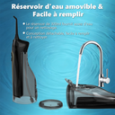 Sunluxy F5 Hydropulseur dentaire sans fil portable - Noir image 4