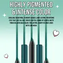 MISSLYN Waterproof Color Liner Crayon eyeliner waterproof - Teinte 141 Green Shimmer image 4