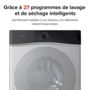 Roborock Zeo Lite Gray Lave-linge séchant avec technologie de séchage Zeo-Cycle, 10 kg de lavage, 6 kg de séchage, 27 programmes de lavage avec contrôle via application, système d’auto-nettoyage LintClear, dosage automatique image 8
