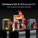 FLASHFORGE AD5X meerkleurige 3D-printer, 600 mm/s hoge snelheid, 300 °C extruder, afdrukgrootte 220 x 220 x 220 mm image 7
