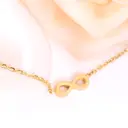 Stainless Steel Infinity Charm Bracelet, 18K PVD Gold Plated, 17+3cm Minimalist Jewelry image 2