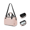 kono 40x20x25 Under The Seat Holdall Cabin Hand Luggage Carry-On Travel Bag 20L (Pink) image 0