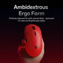 RAPOO VT2 MAX Wireless Gaming Mouse, True 8K Wireless Polling Rate, 53g Lightweight, Up to 750 Hr Battery, Nordic nRF54L15 MCU, 120-Million Optical Switch, 10 Programmable Buttons, Macro Enabled - Red image 6