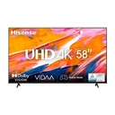 Hisense 58A6K smart-tv 58 inch 4K Ultra HD (UHD) VIDAA 60Hz 2023 image 0