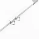 Deli Premium Tableau blanc magnétique avec cadre argenté - 900 x 1200 mm image 5