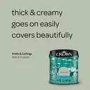 Crown Matt Emulsion Mellow Sage 2.5L image 4