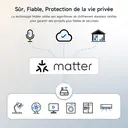 WOOX Prise connectée, WiFi, compatible Alexa, Google et Apple - Noir image 2